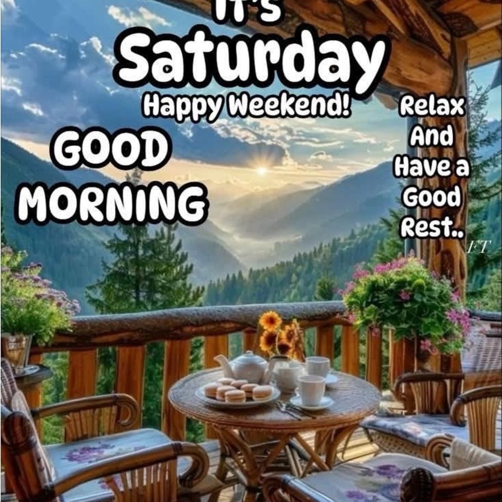 Saturday sign Charming Outdoor Patio Set with Cushions